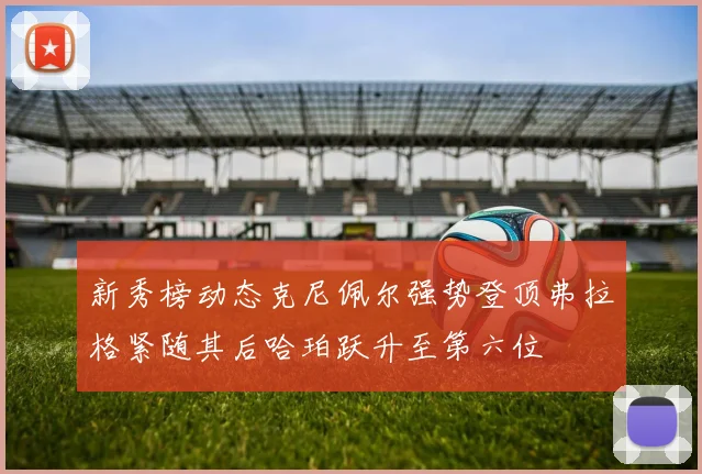 新秀榜动态克尼佩尔强势登顶弗拉格紧随其后哈珀跃升至第六位