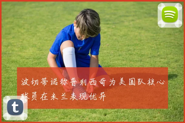 波切蒂诺称普利西奇为美国队核心球员在米兰表现优异